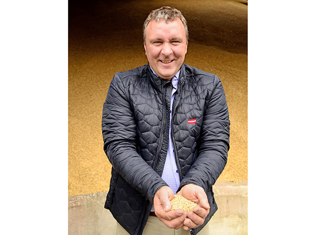 Irish farmer Kevin Nolan grows a variety of small grains using precision ag tools to better manage inputs and increase yields. (Progressive Farmer image by Gregg Hillyer)